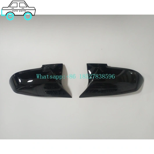 Car Modification Parts Rearview Mirror Cover For BMW F30 2012-2018 GLOSS BLACK/Carbon Fiber Color 
