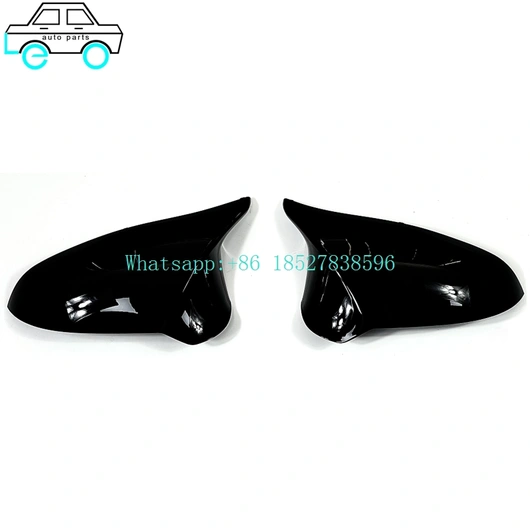 Car Modification Parts Rearview Mirror Cover For BMW F80 (Right hand diver)  GLOSS BLACK/Carbon Fiber Color 
