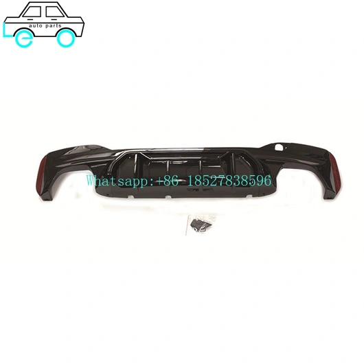 Car Modification Parts Rear Diffuser Rear Lip For BMW G30 SPORTS AFTER LIP GLOSS BLACK/MATTE BLACK/Carbon Fiber Color 