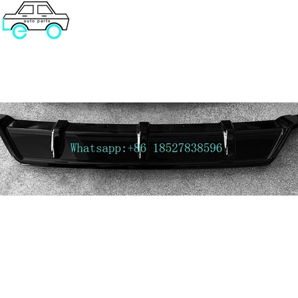 Car Modification Parts Rear Diffuser Rear Lip For BMW G05 AFTER LIP Gloss Black