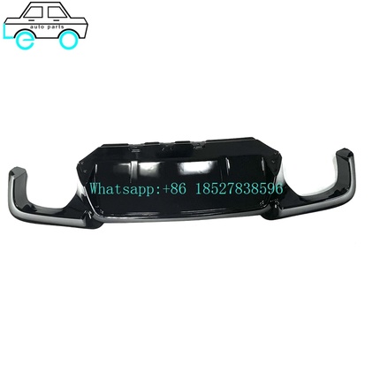 Car Modification Parts Rear Diffuser Rear Lip For BMW F10 M5 AFTER LIP BLACK