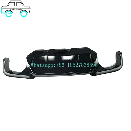 Car Modification Parts Rear Diffuser Rear Lip For BMW F10 M5 AFTER LIP BLACK