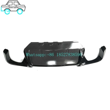 Car Modification Parts Rear Diffuser Rear Lip For BMW F10 M5 AFTER LIP GLOSS BLACK/MATTE BLACK/Carbon Fiber Color 