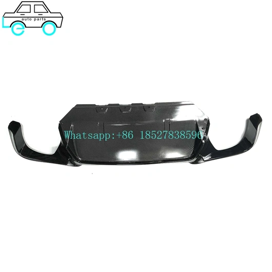 Car Modification Parts Rear Diffuser Rear Lip For BMW F10 M5 AFTER LIP GLOSS BLACK/MATTE BLACK/Carbon Fiber Color 