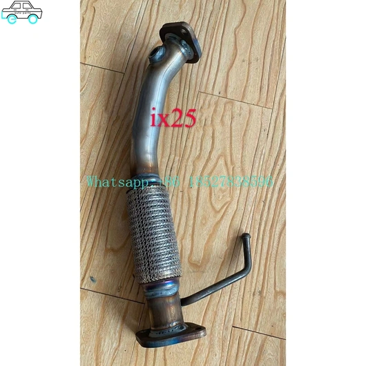 The Exhaust Purification System TWC Three Way Catalytic Converter For 2017 ix25 front section