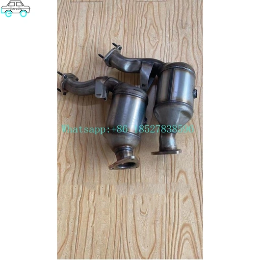 The Exhaust Purification System TWC Three Way Catalytic Converter For Audi C7 3.0T ternary