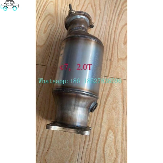 The Exhaust Purification System TWC Three Way Catalytic Converter For Audi C7 2.0T ternary