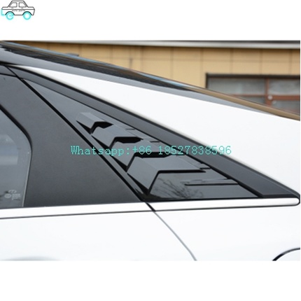 Window Shutter Window Louver For 21 Elantra Window Visor Type A Matt Black/Gloss Black/Carbon Fiber Look 