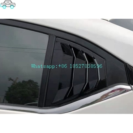 Window Shutter Window Louver For 20-21 Sylphy Window Visor A Matt Black/Gloss Black/Carbon Fiber Look 