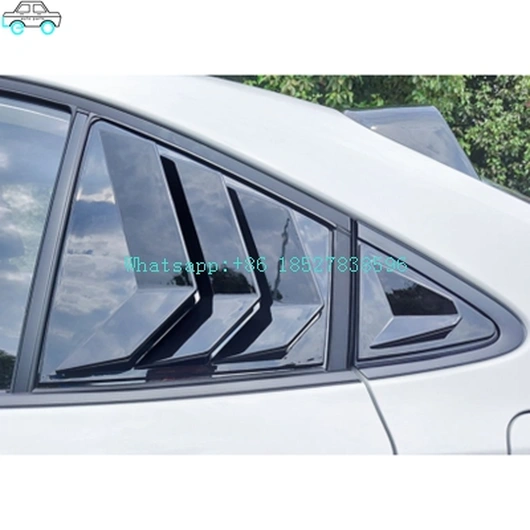 Window Shutter Window Louver For 19-21 Ralink/Corolla Window Visor Matt Black/Gloss Black/Carbon Fiber Look 