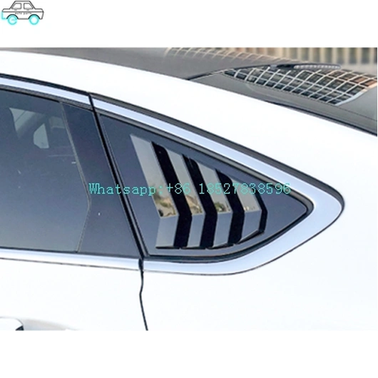 Window Shutter Window Louver For 13-19 New Mondeo Window Visor Matt Black/Gloss Black/Carbon Fiber Look 