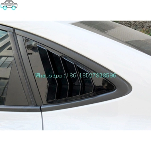 Window Shutter Window Louver For 15-18 New Weilang Matt Black/Gloss Black/Carbon Fiber Look 