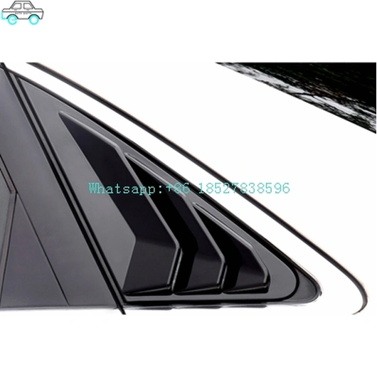 Window Shutter Window Louver For 15-20 Audi A3 shutters 21-Audi A3L shutters Matt Black/Gloss Black/Carbon Fiber Look 