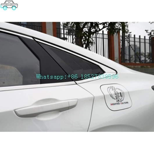 Window Shutter Window Louver For 19 Honda Lingpai/Xiangyu Matt Black/Gloss Black/Carbon Fiber Look 