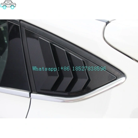 Window Shutter Window Louver For 12-18 Focus Window Visor Type A Matt Black/Gloss Black/Carbon Fiber Look 