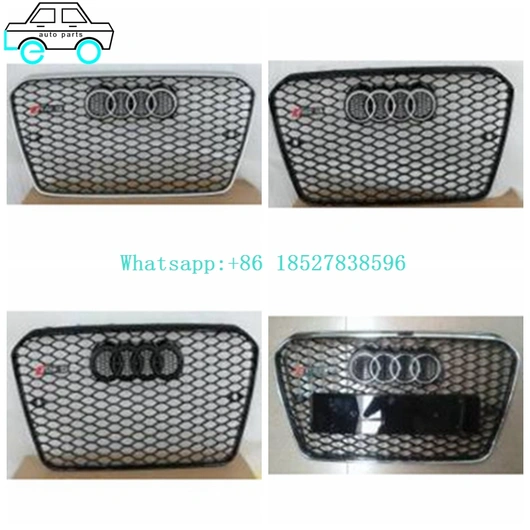 Front Bumper Grilles Middle Grills For Audi A5 to RS5 (2013-2015)