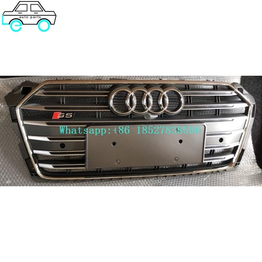 Front Bumper Grilles Middle Grills For Audi 17S5