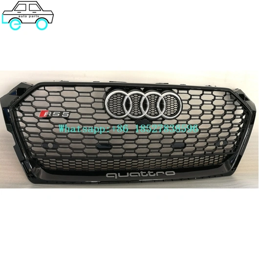 Front Bumper Grilles Middle Grills For Audi 17RS5