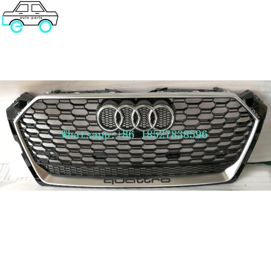 Front Bumper Grilles Middle Grills For Audi 17RS5