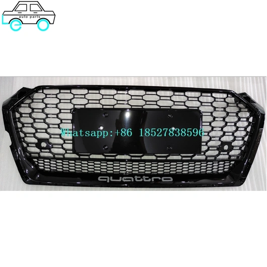 Front Bumper Grilles Middle Grills For Audi 17RS5