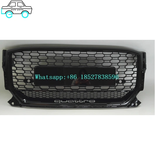 Front Bumper Grilles Middle Grills For Audi 18RSQ2