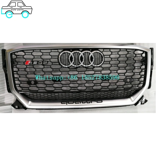 Front Bumper Grilles Middle Grills For Audi 18RSQ2