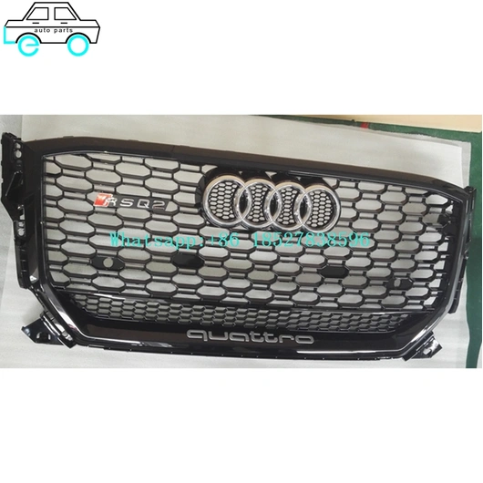 Front Bumper Grilles Middle Grills For Audi 18RSQ2