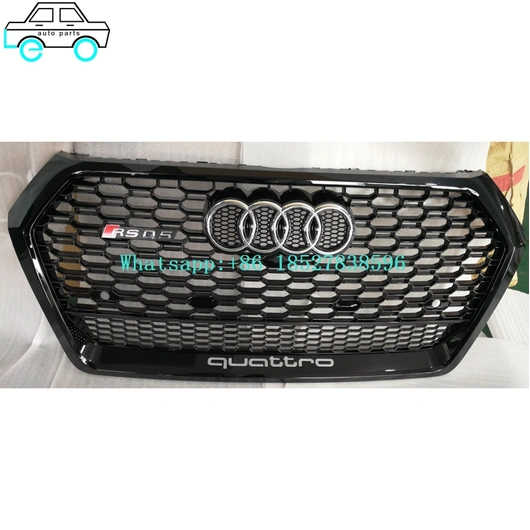 Front Bumper Grilles Middle Grills For Audi 18RSQ5
