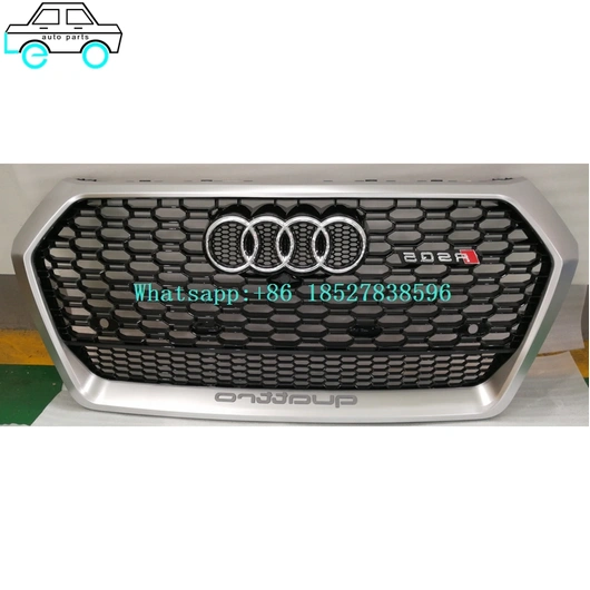 Front Bumper Grilles Middle Grills For Audi 18RSQ5