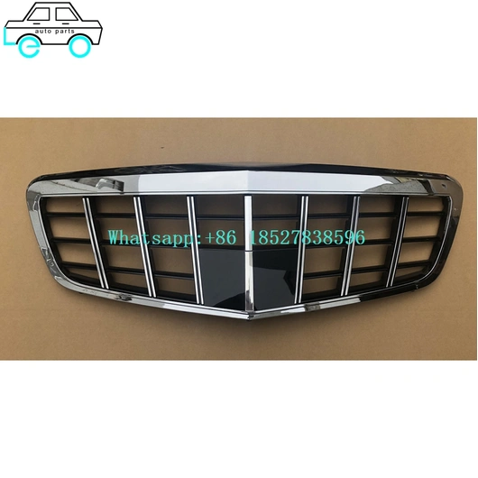 Front Bumper Grilles Grills For Benz W221  Silver /BLACK