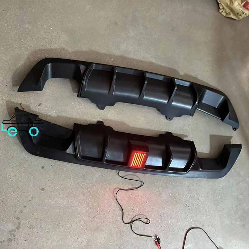 Rear Bumper Lip Diffuser with Led for E60|LEO Auto Parts 