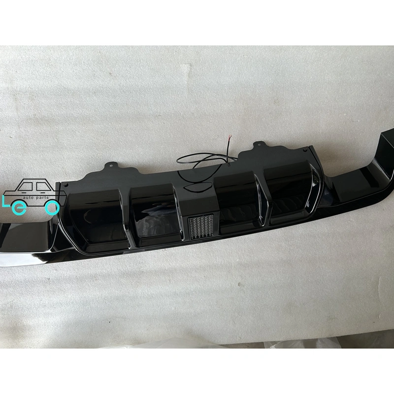 Rear Bumper Lip Diffuser with Led for E60|LEO Auto Parts 