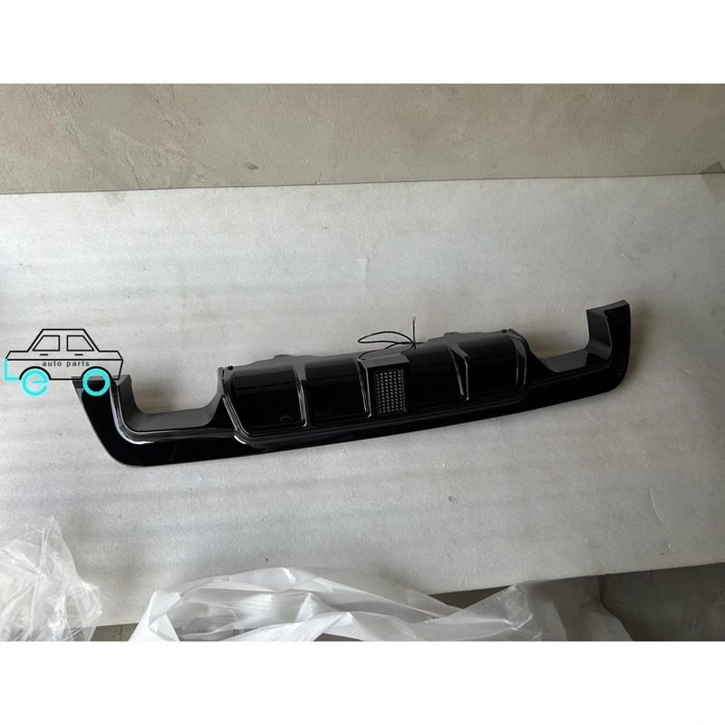 Rear Bumper Lip Diffuser with Led for E60|LEO Auto Parts 