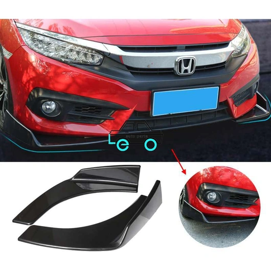 Leo Auto Parts Supply Factory Price Universal Front Lip Protector Wrap Angle for all Sedans Car Hatchback 