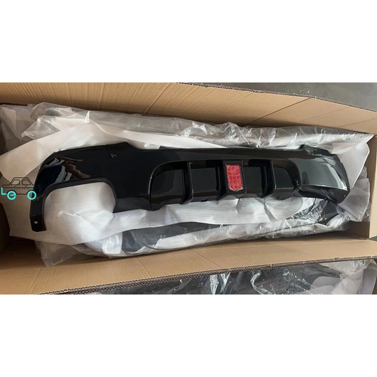 Rear Bumper Lip Diffuser for 3 Series E92/E93 2005-2011 MP REAR DIFFUSER WITH LED Single Side Double Exhaust