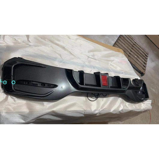 Rear Bumper Lip Diffuser for BMW 1 Series F20 2015-2018 MP REAR DIFFUSER with Led