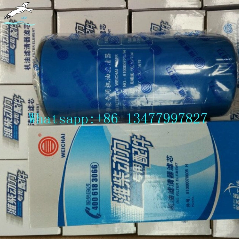 Weichai Oil filter VG61000070005|LEO Auto Parts 