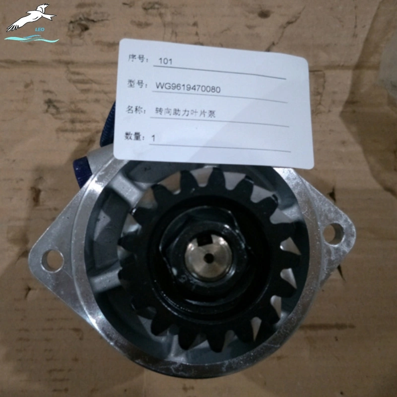 SINOTRUK HOWO Power Steering Pump WG9619470|LEO Auto Parts 