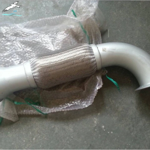 SINOTRUK HOWO  Exhaust Flexible Hose WG9725549068|LEO Auto Parts 