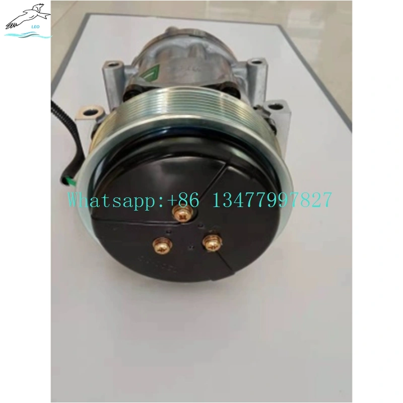 Cab outside Air conditioner compressor 15082727 For Volvo excavator|LEO Heavy Truck Parts 