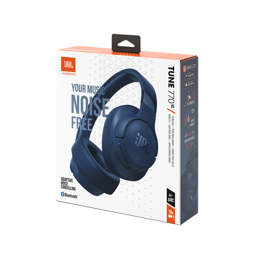 JBL Tune 770NC | Adaptive Noise Cancelling Over-Ear Headphones | 70H Battery