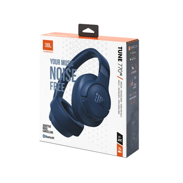 JBL Tune 770NC | Adaptive Noise Cancelling Over-Ear Headphones | 70H Battery