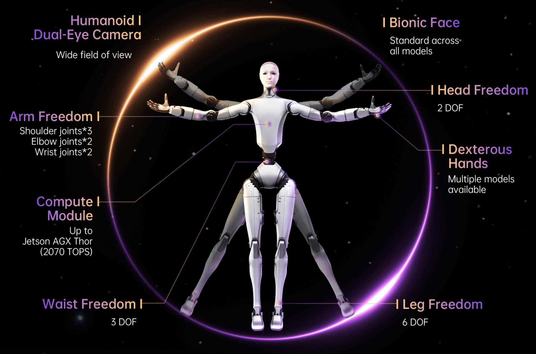 Unitree H2 Humanoid Robot | 31 DOF, 2070 TOPS AI, Bionic Humanoid for Research & Service