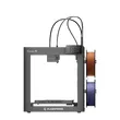 Flashforge Creator 5 3D Printer | 4 Independent Toolheads Zero Purge Waste Multi-Color 3D Printing Machine