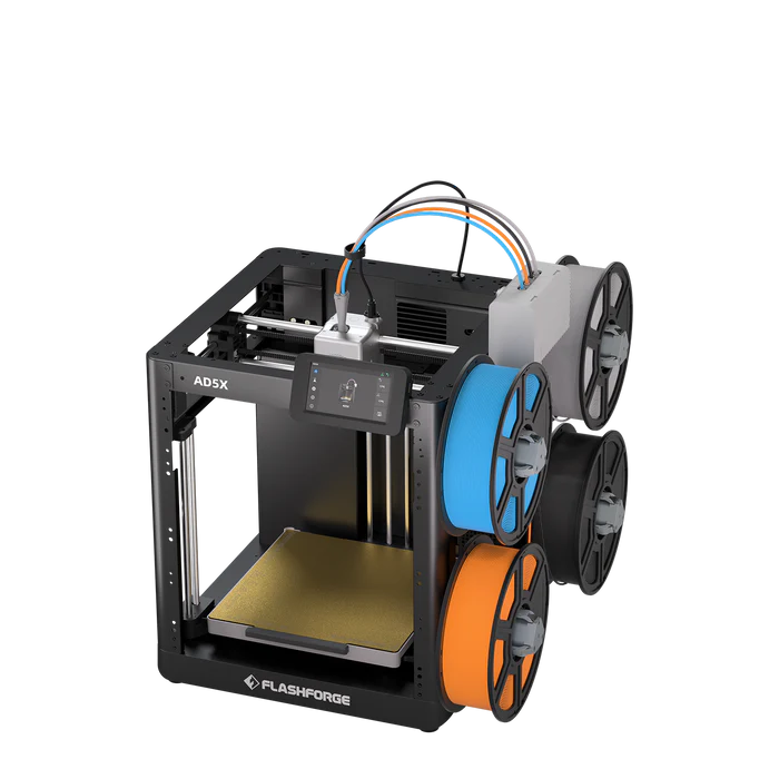 Flashforge AD5X 3D Printer | High Speed 4-Color Multicolor Desktop 3D Printing Machine
