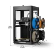 Flashforge AD5X 3D Printer | High Speed 4-Color Multicolor Desktop 3D Printing Machine