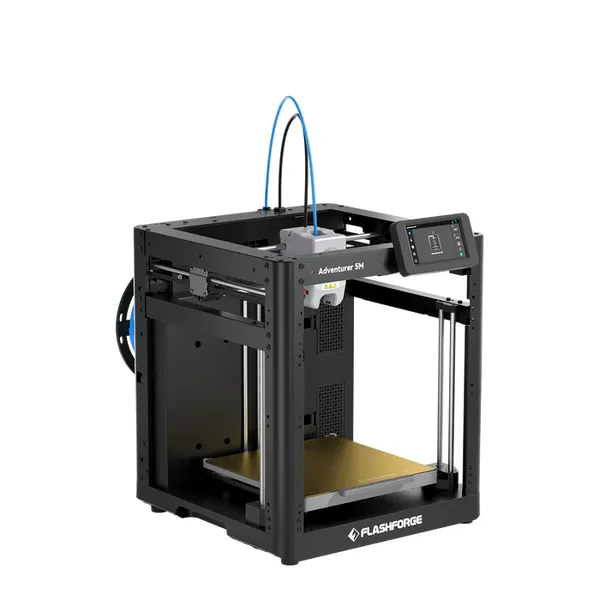 Flashforge Adventurer 5M 3D Printer | 600mm/s High Speed CoXY Desktop 3D Printer for Beginners