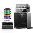 Anycubic Kobra S1 Combo 3D Printer | Enclosed CoreXY 600mm/s High Speed 4/8 Color Desktop 3D Printer