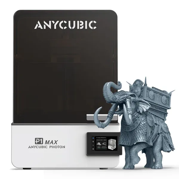 Anycubic Photon P1 Max 3D Printer | 18.3L Large Volume Wave Release LCD Resin 3D Printing Machine