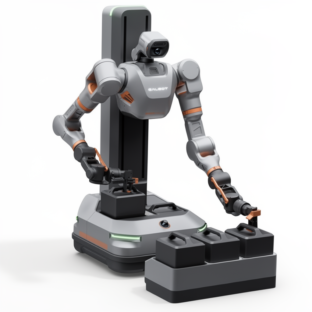 Galbot S1 Heavy-Duty Mobile Robot | Dual 7-DoF Manipulator Omni-Directional Mobile Service Robot